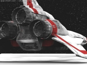 bs galactica viper mk ii 3D Model