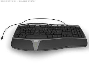 microsoft ergonomic keyboard 3D Model