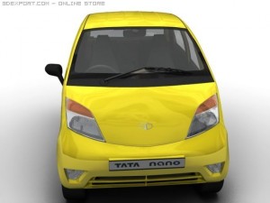 2008 tata nano Modèle 3D