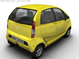 2008 tata nano 3D Model