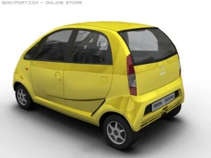 2008 tata nano 3D Model