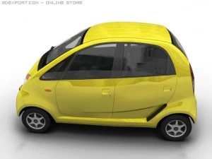 2008 tata nano 3D Model
