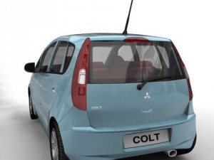 2005 mitsubishi colt 3D Model