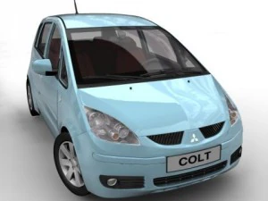 2005 mitsubishi colt 3D Model