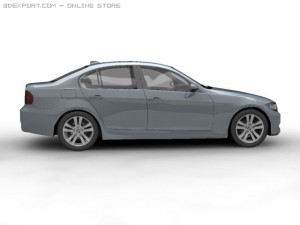 bmw 3 series e90 Modelo 3D