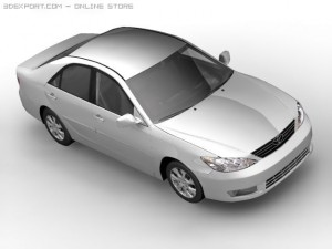 2005 toyota camry 3D Model