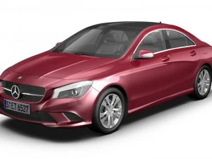 Мерседес Бенц Кла 2013 3D Модель