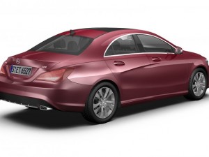 mercedes benz cla 2013 Model 3D