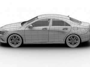 mercedes benz cla 2013 Model 3D