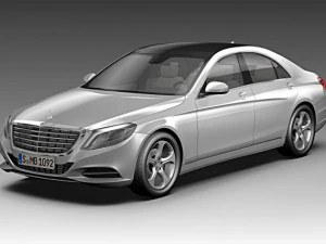 Мерседес Бенц С Класс 2014 3D Модель