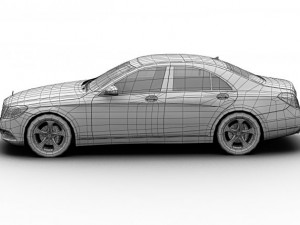 mercedes benz s class 2014 Model 3D