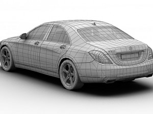 mercedes benz s class 2014 Model 3D