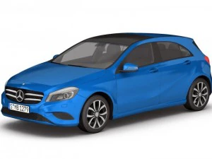 mercedes benz classe a 2012 Modelo 3D