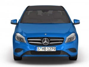 mercedes benz a class 2012 3D Model