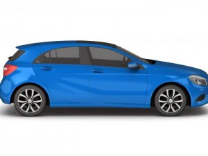 mercedes benz a class 2012 3D Model