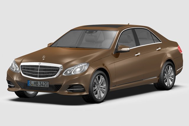 mercedes benz e class 2014 3Dモデル .c4d .max .obj .3ds .fbx .stl .blend 
