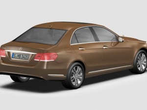 mercedes benz e class 2014 3Dモデル