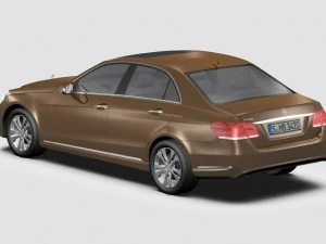 mercedes benz e class 2014 3D Model