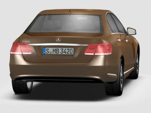 mercedes benz e class 2014 3D Model