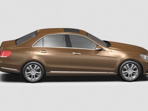 mercedes benz e class 2014 3Dモデル