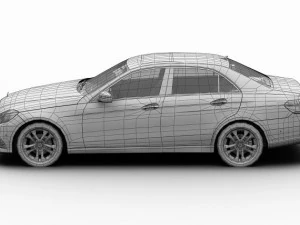 mercedes benz e class 2014 3D Model