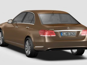 mercedes benz e class 2014 3D Model