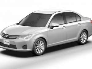 toyota corolla axio japan 2013 Modèle 3D