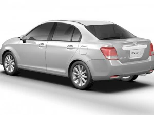 toyota corolla axio japan 2013 3D Model