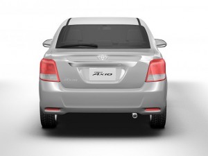 toyota corolla axio japan 2013 3D 모델