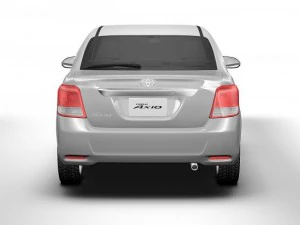 toyota corolla axio japan 2013 3D Model