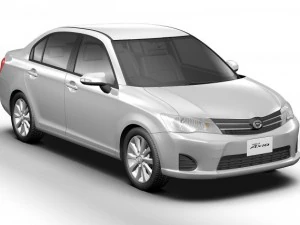 toyota corolla axio japan 2013 3D Model