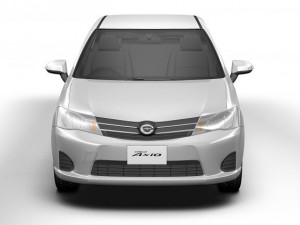 toyota corolla axio japan 2013 3D 모델