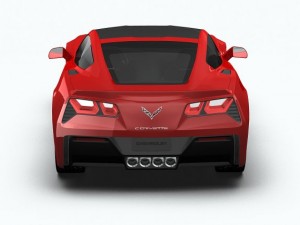 chevrolet corvette stingray 2014 3D Model