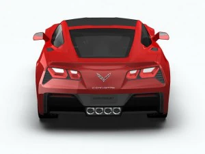 chevrolet corvette stingray 2014 3D Model