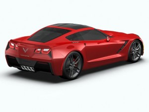 chevrolet corvette stingray 2014 3D Model