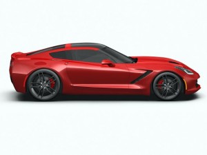 chevrolet corvette stingray 2014 3D Model