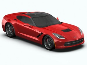 chevrolet corvette stingray 2014 3D Model