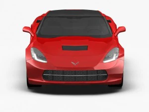 chevrolet corvette stingray 2014 3D Model