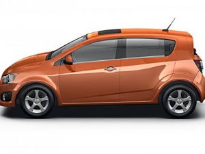 chevrolet sonic 2012 3D 모델