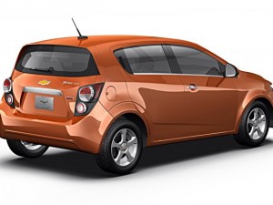 chevrolet sonic 2012 3D 모델