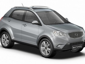 ssangyong korando 2012 3D Модель