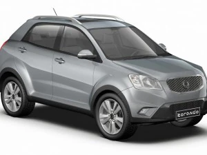 ssangyong korando 2012 3D Model