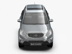 ssangyong korando 2012 3D Model
