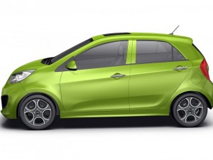 kia picanto 2012 3D Model