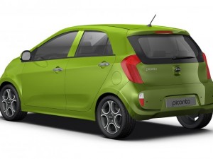kia picanto 2012 3D Model