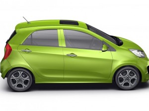 kia picanto 2012 3D Model