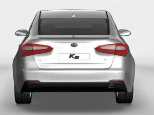 kia k3 cerato forte 2014 3D Model