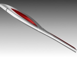 winter olympics torch 2014 Modello 3D