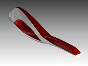 winter olympics torch 2014 Modello 3D