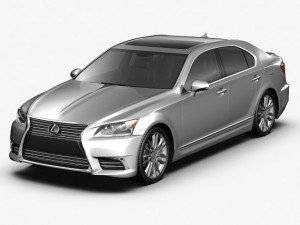 2013 lexus ls460 Modèle 3D